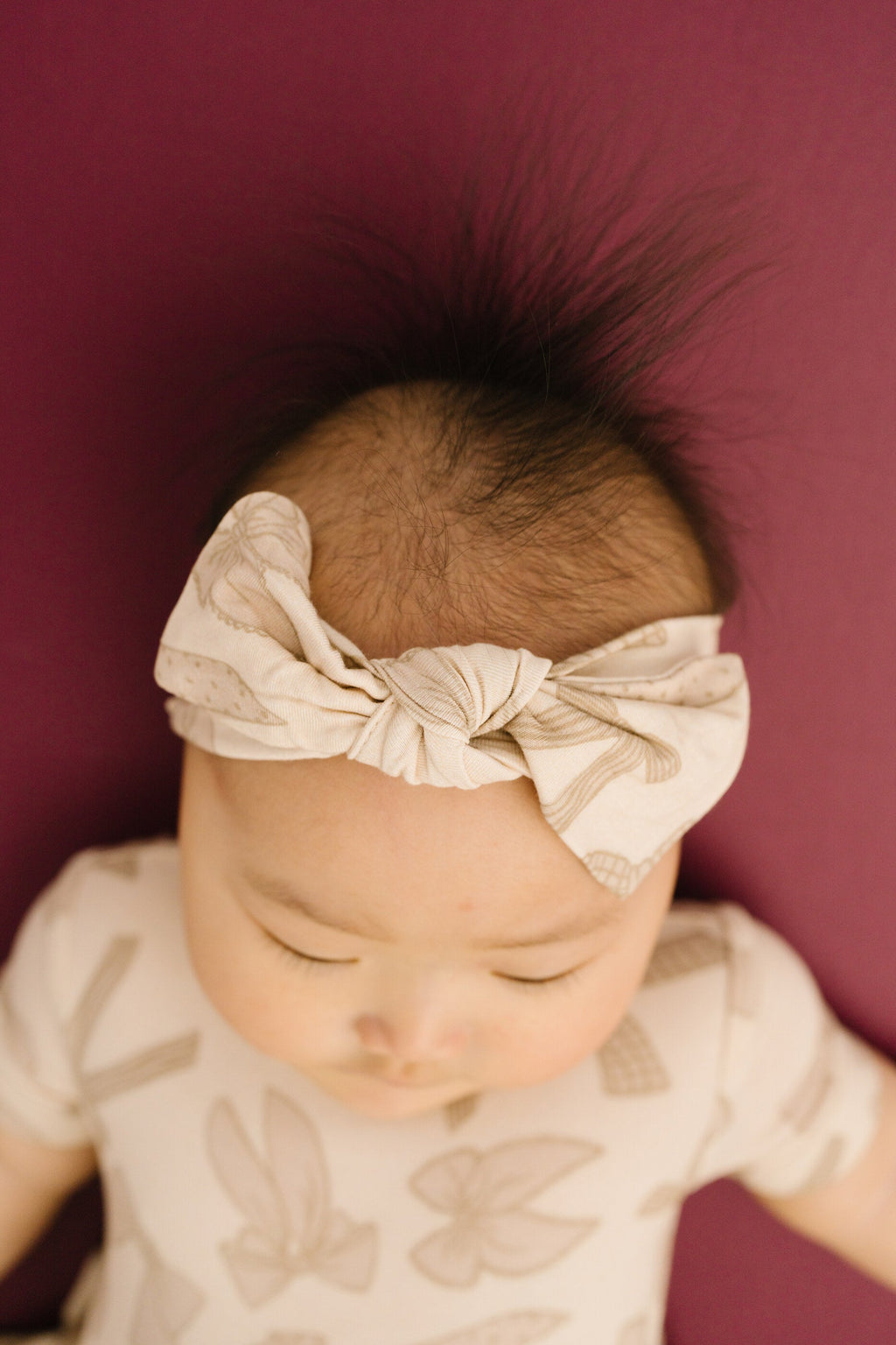 Neutral Bows Bamboo Dress