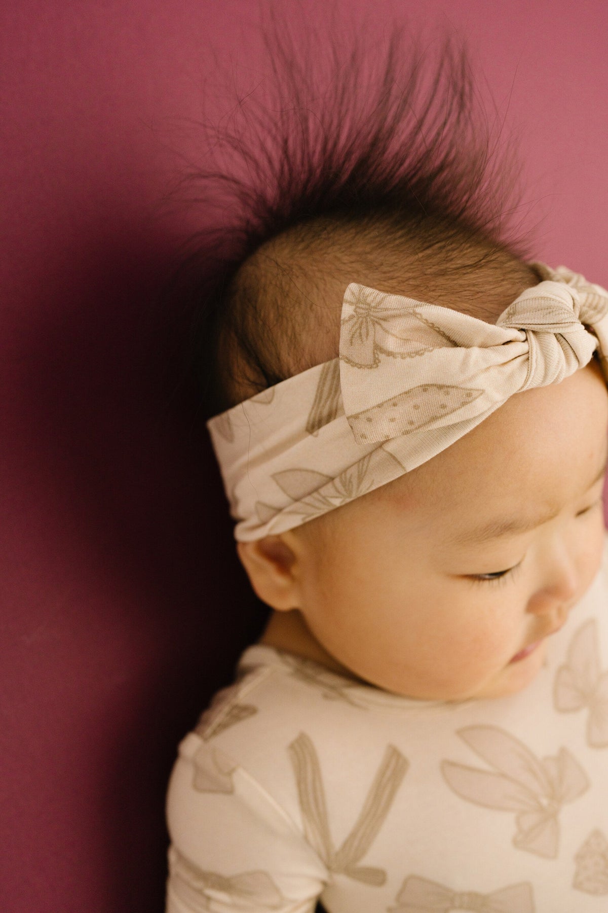 Neutral Bows Bamboo Dress