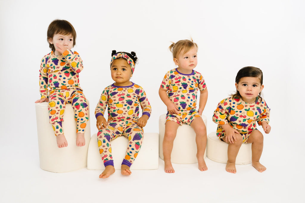Fruit Basket Bamboo Shorts Set