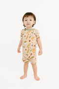 Pasta Party Bamboo Shorts Set