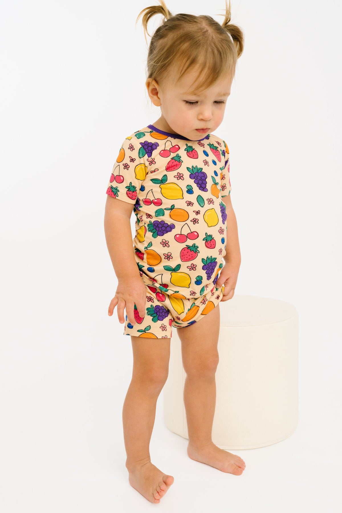 Fruit Basket Bamboo Shorts Set