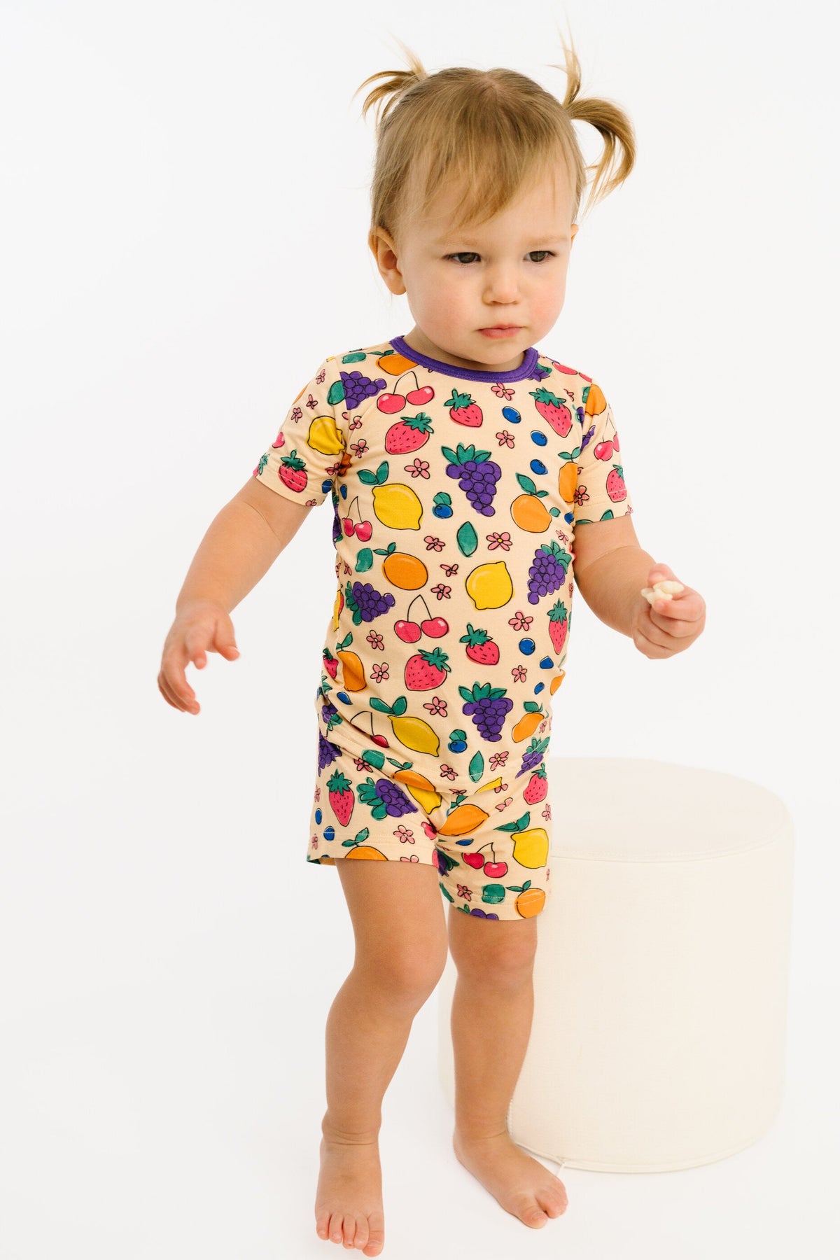 Fruit Basket Bamboo Shorts Set