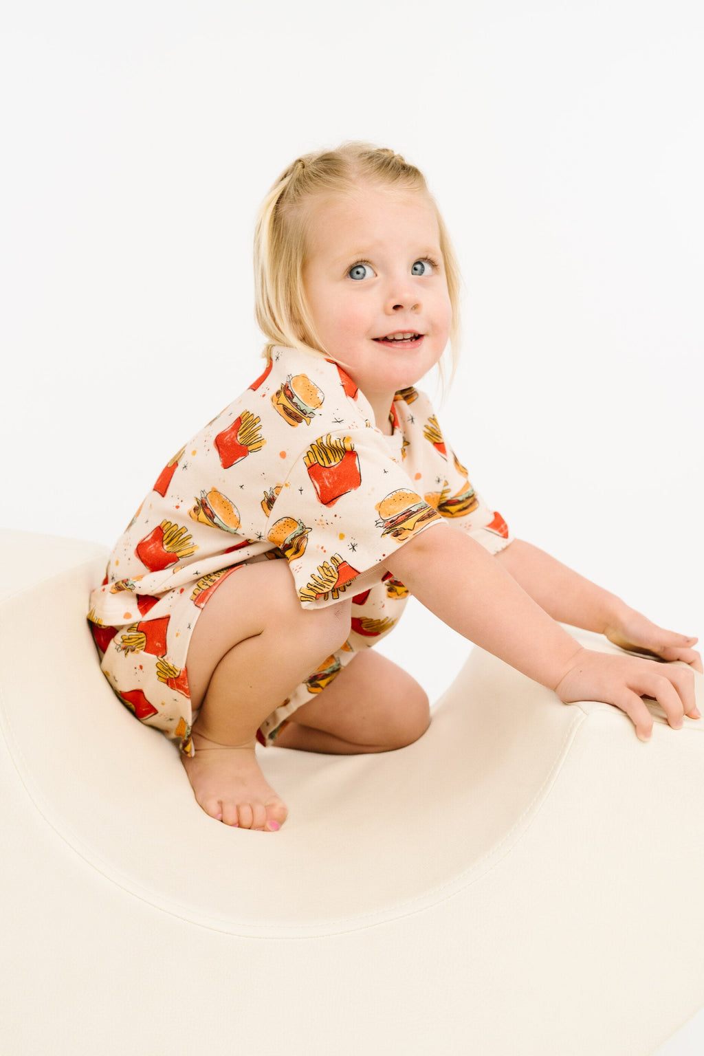 Cheeseburger Meal Slouchy Set