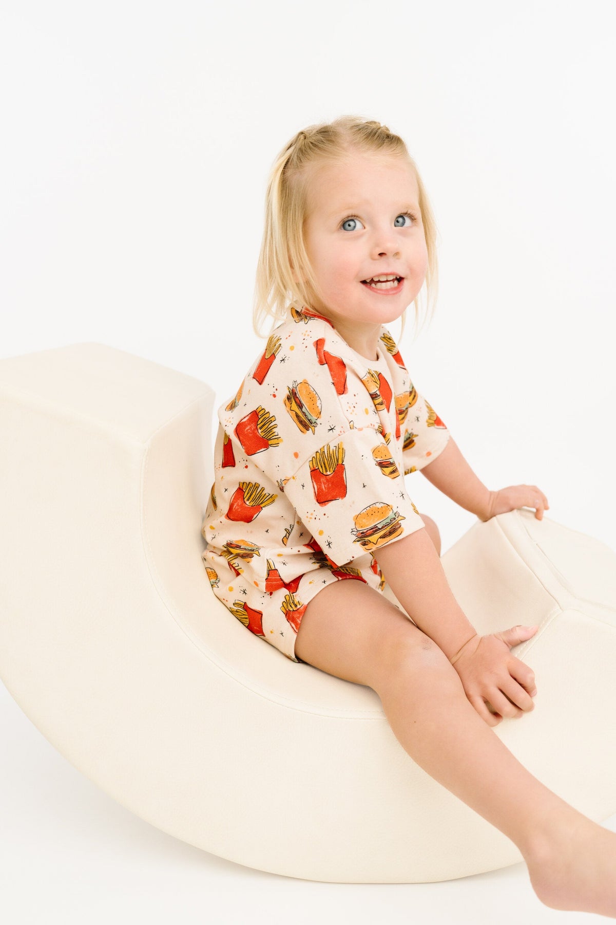 Cheeseburger Meal Slouchy Set