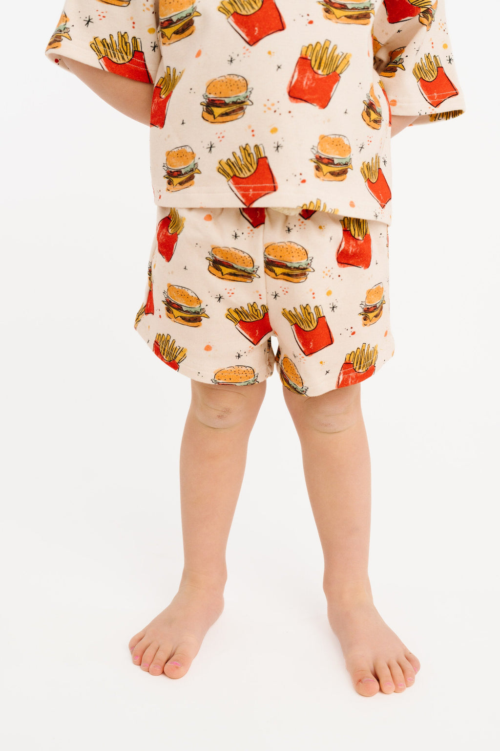 Cheeseburger Meal Slouchy Set