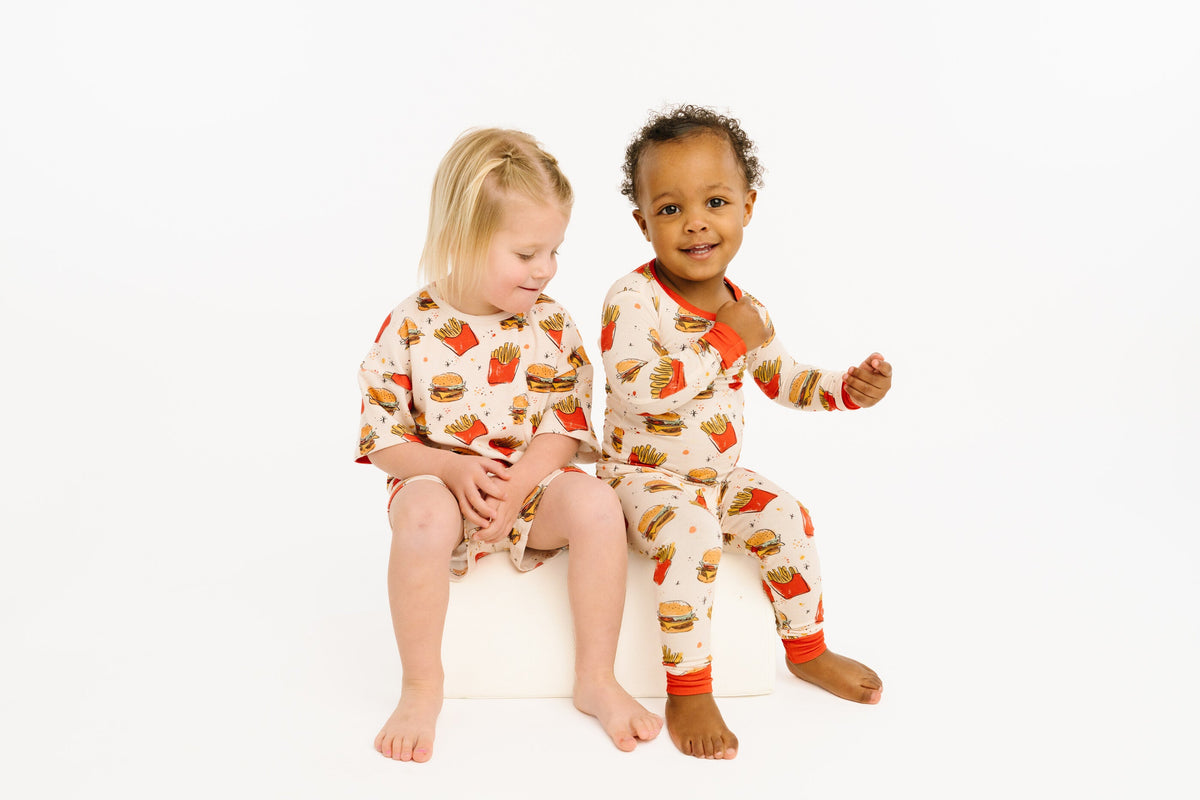 Cheeseburger Meal Slouchy Set
