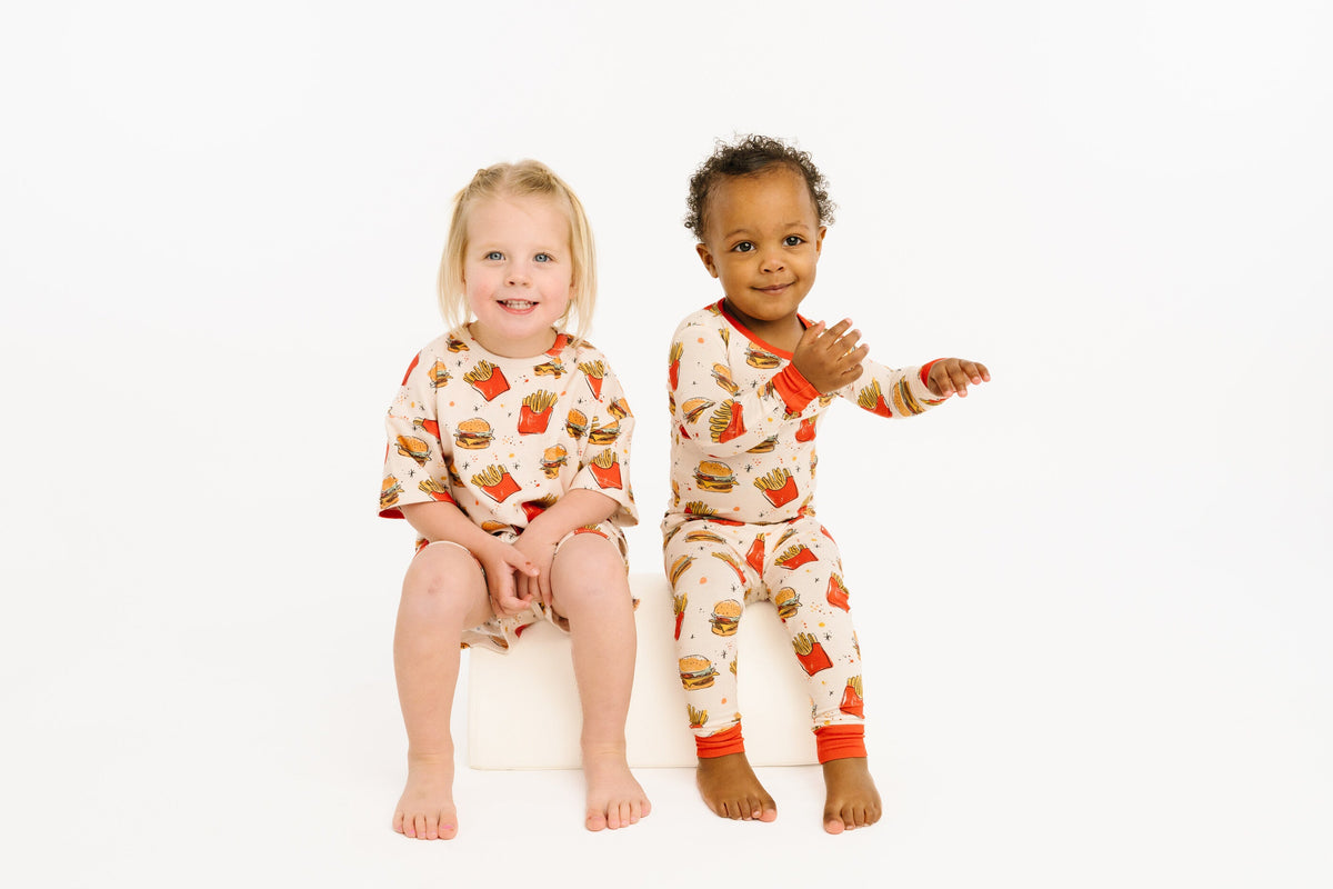 Cheeseburger Meal Slouchy Set