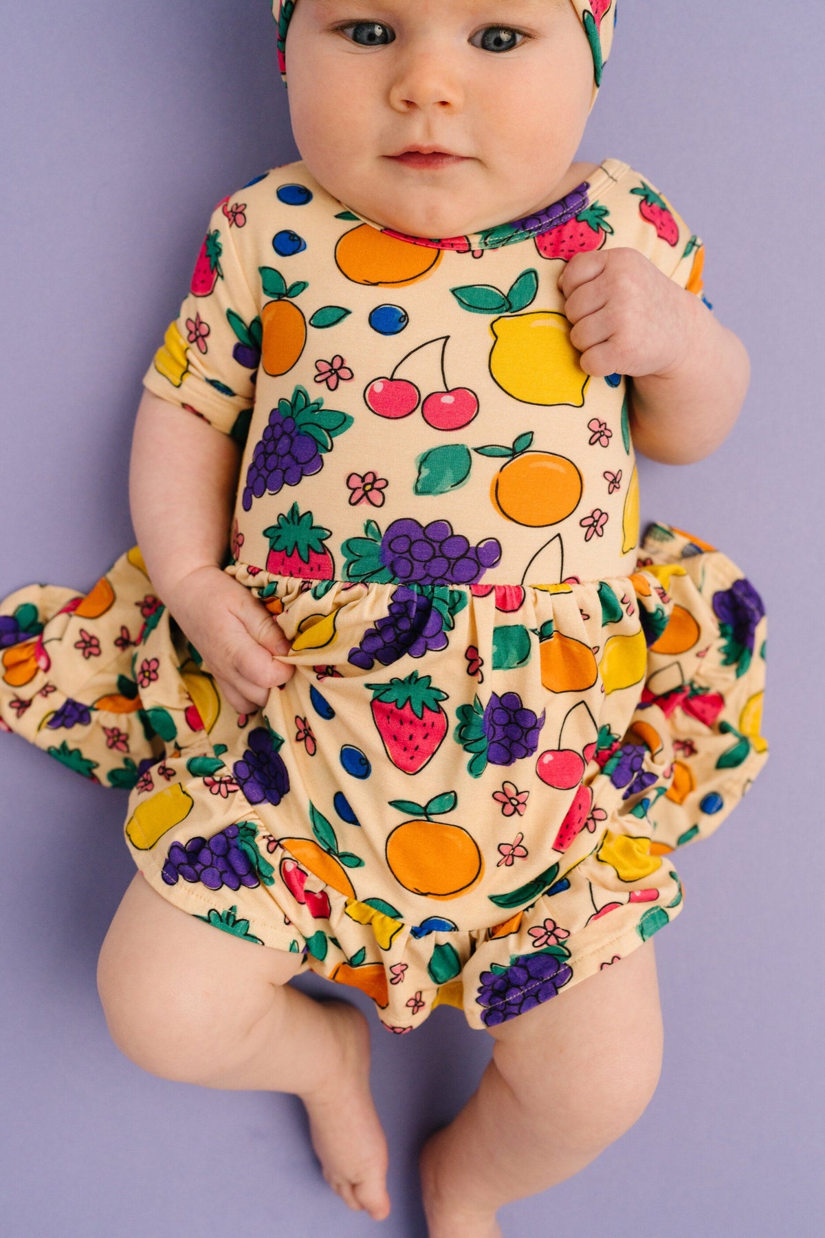 Fruit Basket Bodysuit Bamboo Dress