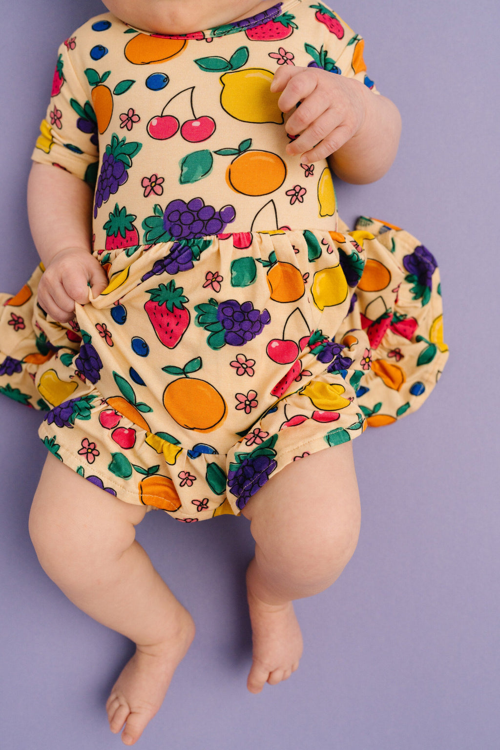 Fruit Basket Bodysuit Bamboo Dress