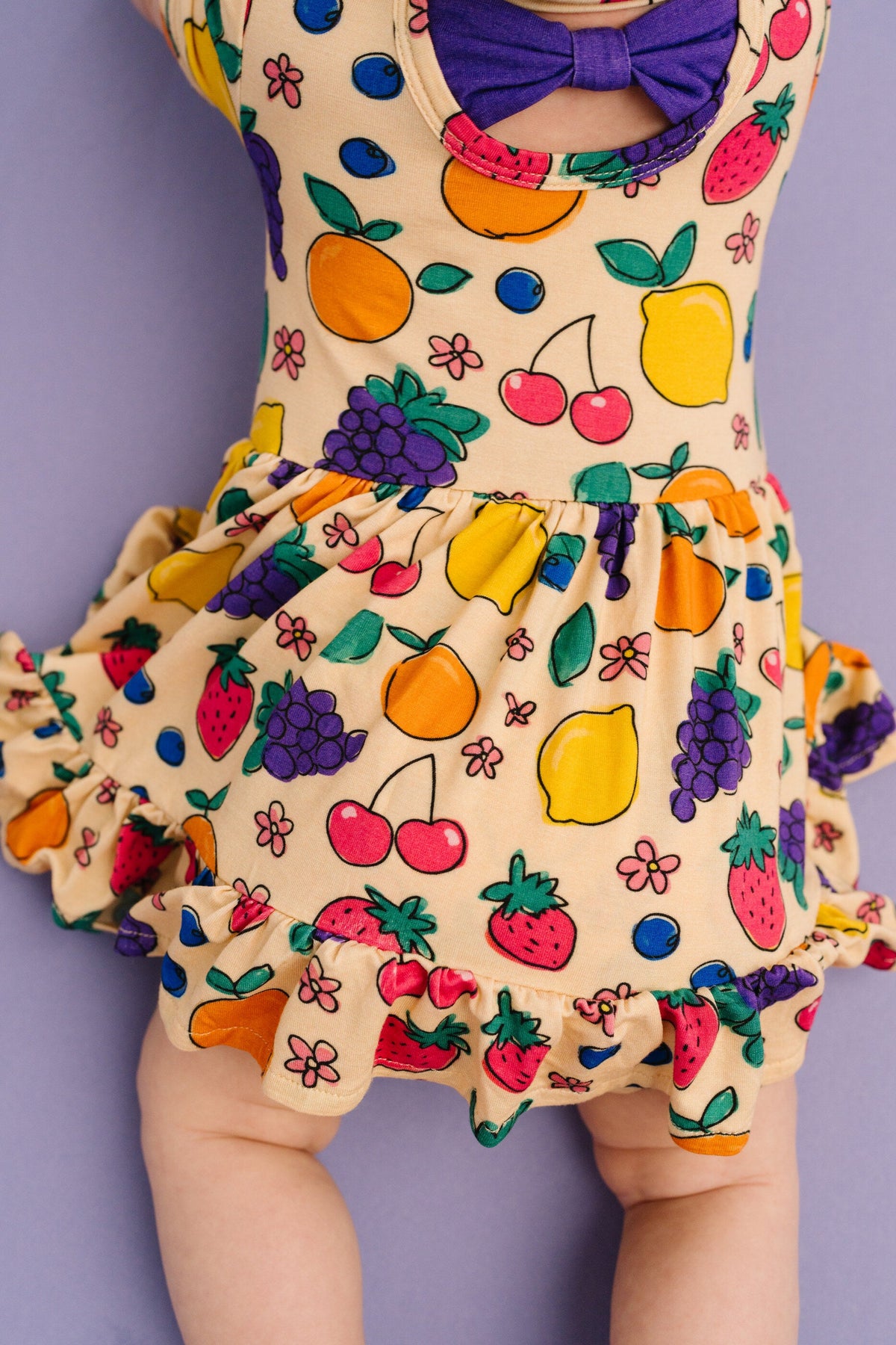 Fruit Basket Bodysuit Bamboo Dress