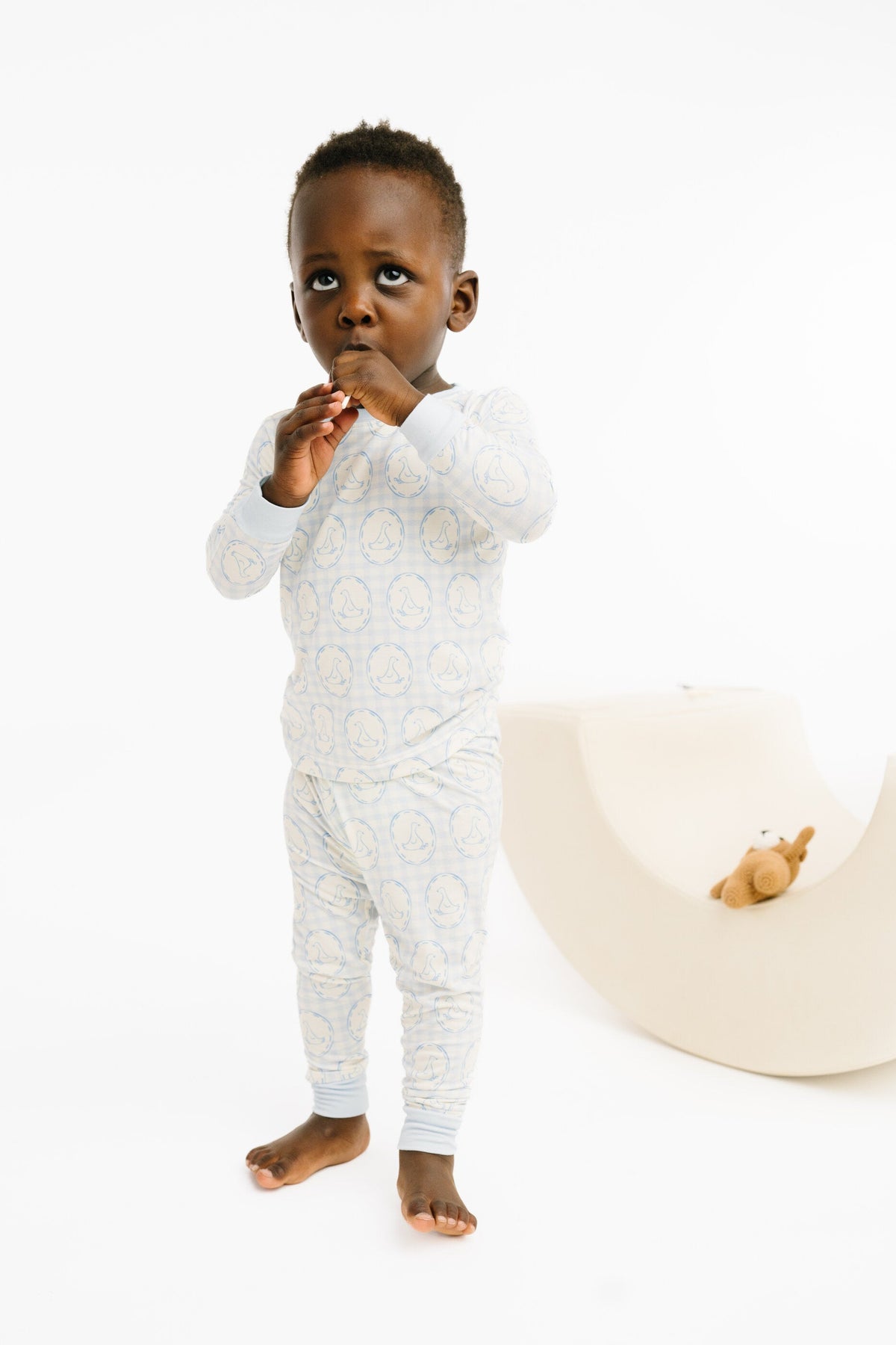 Cottage Goose Bamboo Set