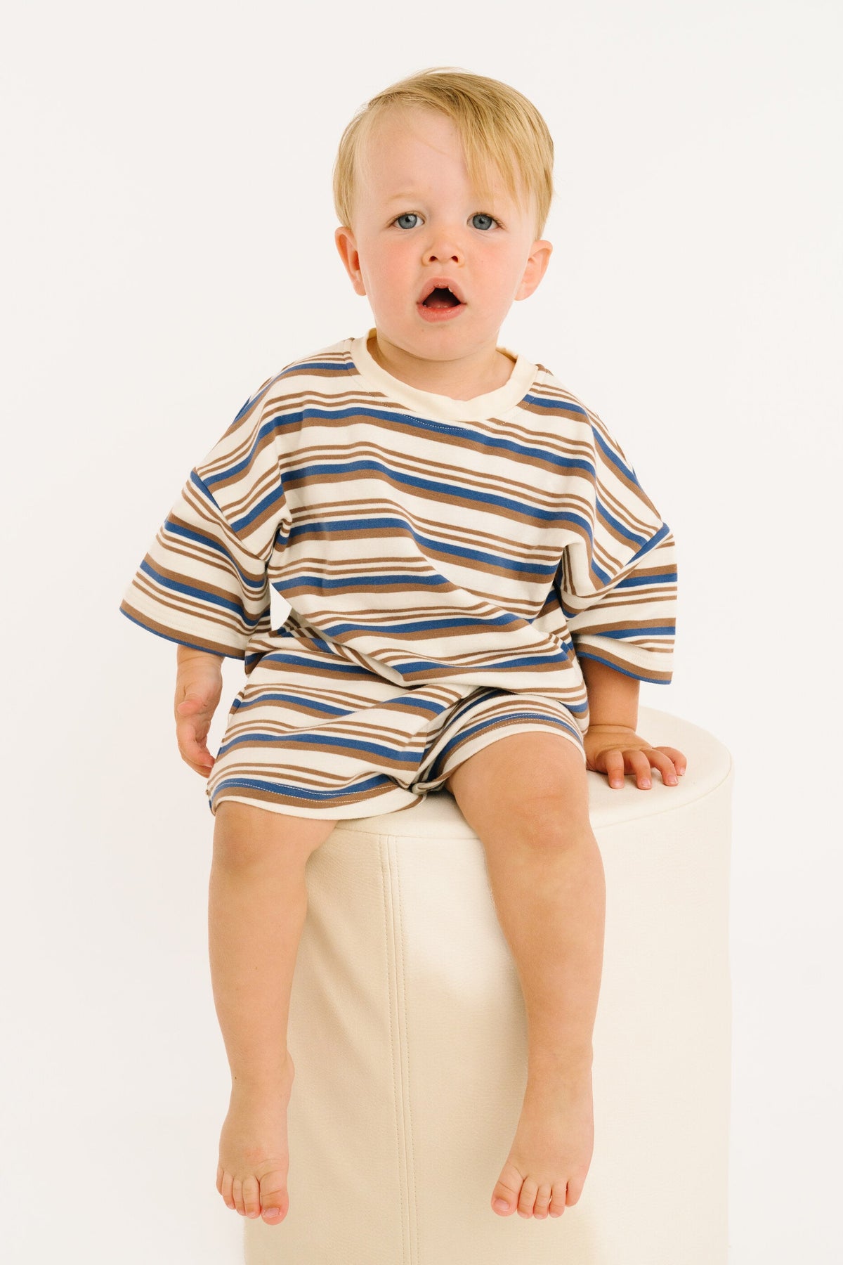 Coastal Stripe Slouchy Set