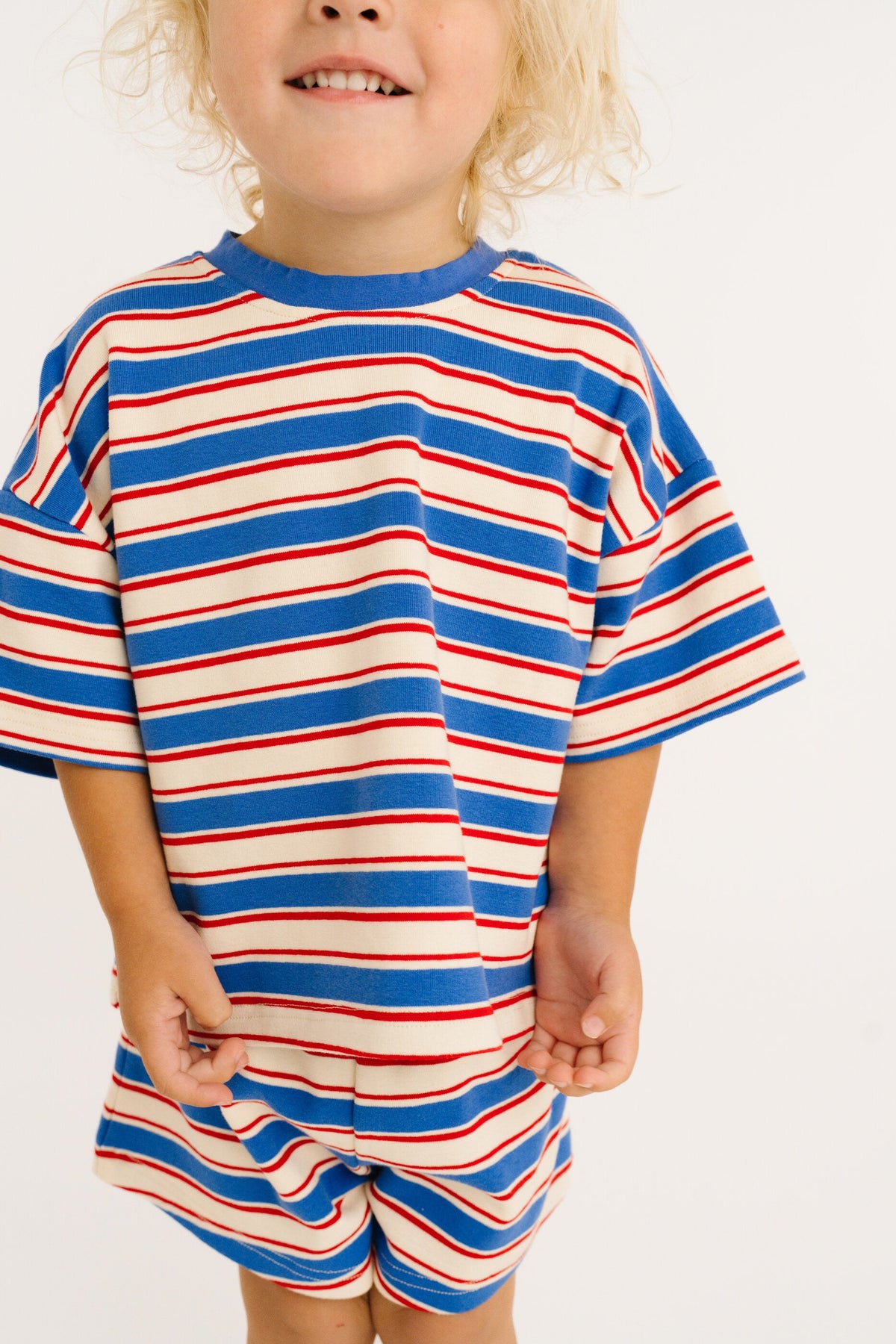 Americana Stripe Slouchy Set