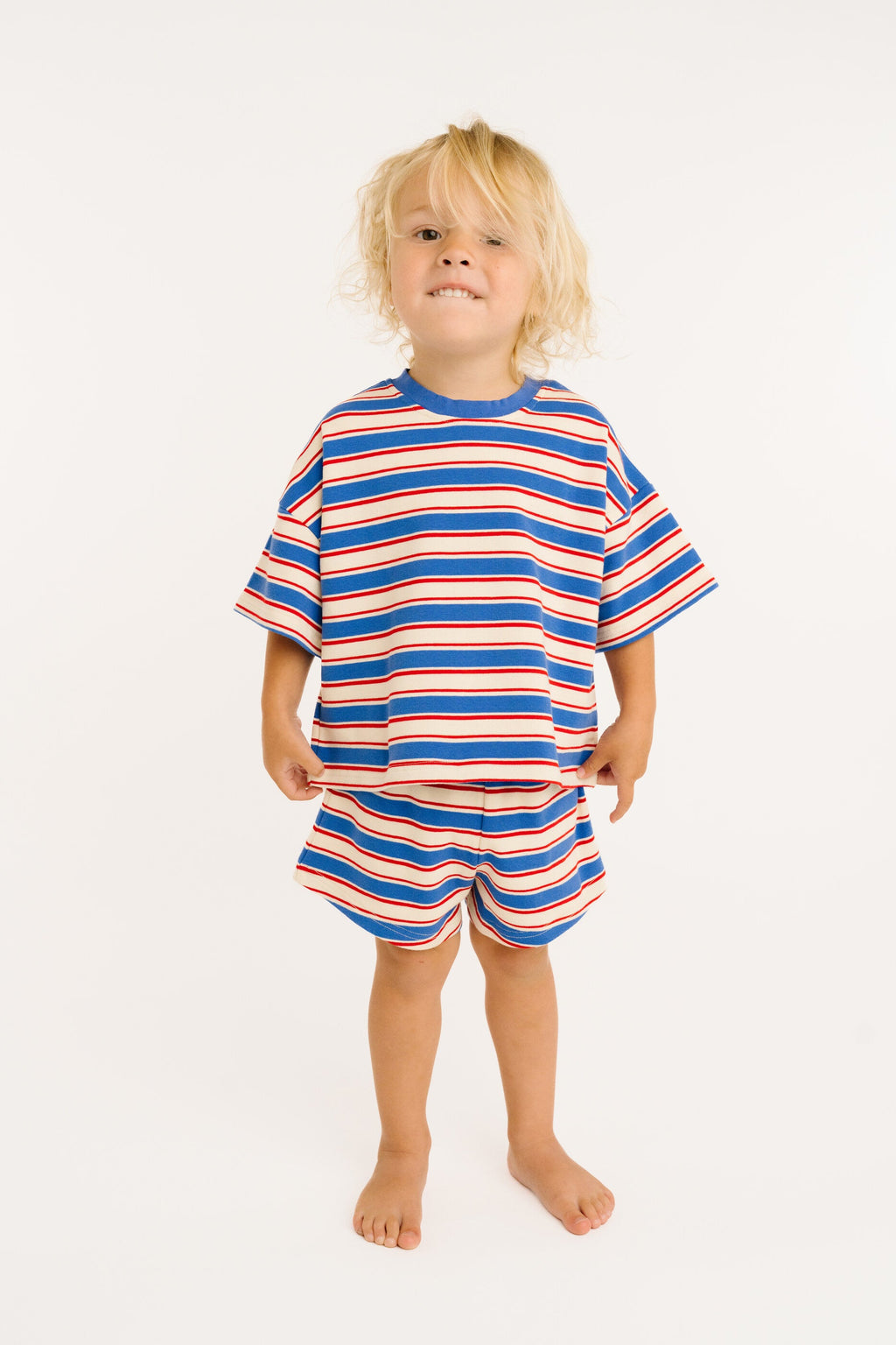 Americana Stripe Slouchy Set