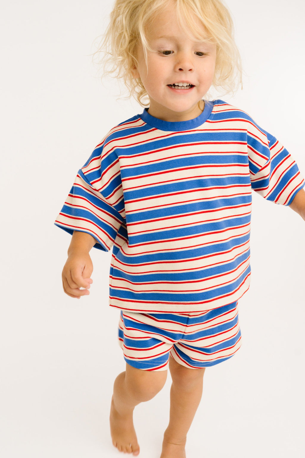 Americana Stripe Slouchy Set